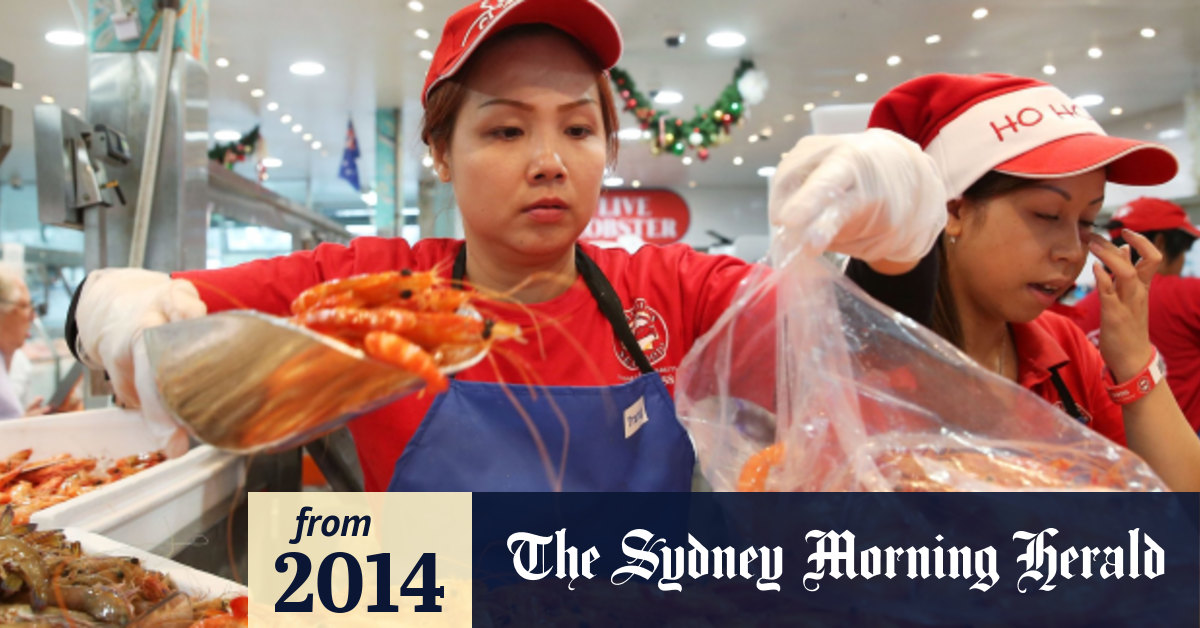 Sydney Fish Market's Christmas 36 hour seafood marathon